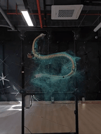 3D hologram fan
