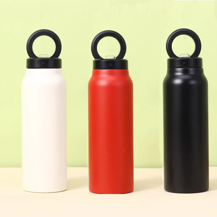 Water Bottle with Magnetic Tripod