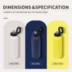 Water Bottle with Magnetic Tripod